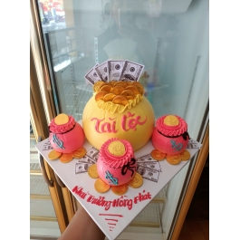 Bánh kem túi may mắn