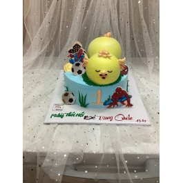 Bánh kem chú heo say giấc