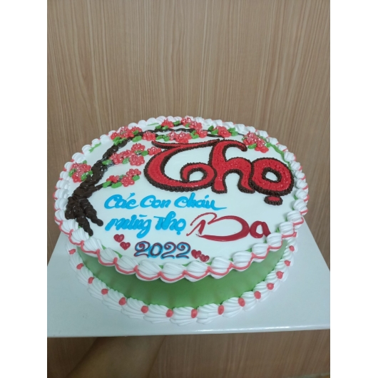 Bánh kem mừng thọ