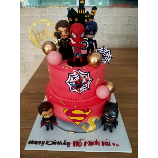 Bánh kem Spiderman