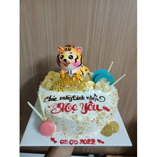 Bánh kem chú cọp nhỏ