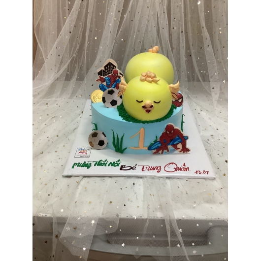 Bánh kem chú heo say giấc